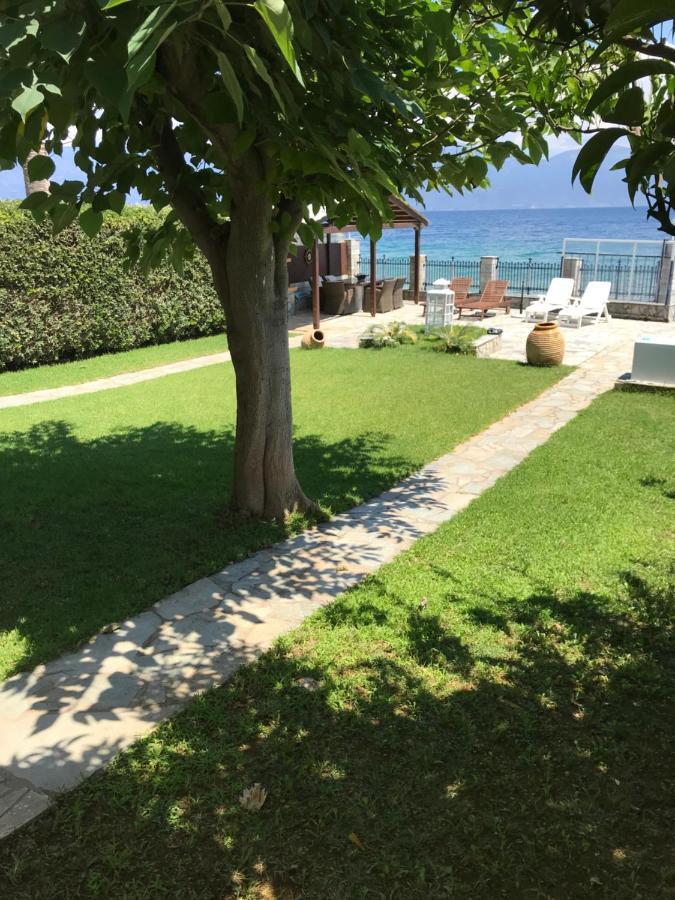 Private Luxury Villa My Beach House Longos  Esterno foto
